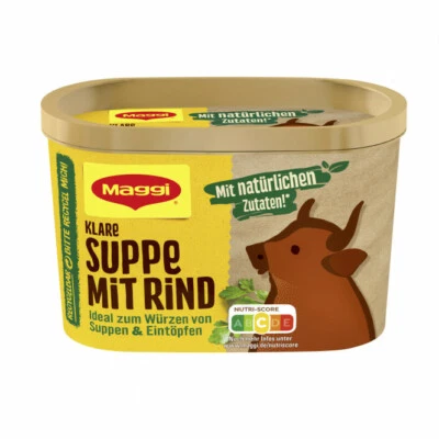 2 Cajas Maggi Sopa Transparente con Carne Nueva de Alemania - Imagen 1 de 2