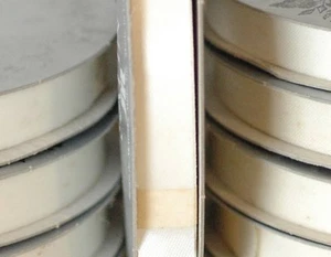 #3 Ivory Satin Ribbon 5/8" - McGinley Mills , 100 yard roll ! Made in USA - Picture 1 of 4