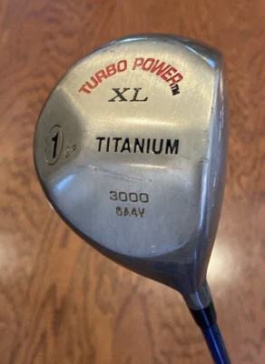 Controlador de titanio Turbo-Power/1 madera ⛳RH 9 grados loft rígido flexible varilla de grafito Foto 1 de 4