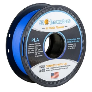 3D Innovators 3D Printer PLA Filament 1.75mm 1KG/2.2LB - Picture 1 of 91