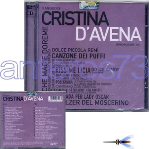 CRISTINA D'AVENA "IL MEGLIO DI CRISTINA D'AVENA" RARO DOPPIO CD - SIGILLATO - Picture 1 of 1