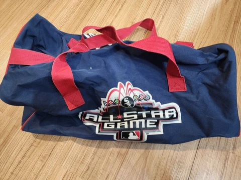 Chicago White Sox 2003 All Star Duffle Bag Navy Blue Zipper Closure Cover