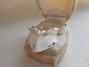RLM Studio Sterling Silver FORGIVE Heart Ring W/ Box Size 8.25  100130