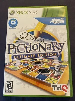 uDraw Pictionary Ultimate Edition (Xbox 360, 2011) Requires Udraw Tablet, CIB - Image 1 of 3