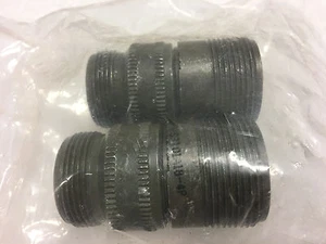 New 2 pcs Amphenol MS3101A18-4P 4 pin cable mount circular connector - Picture 1 of 5