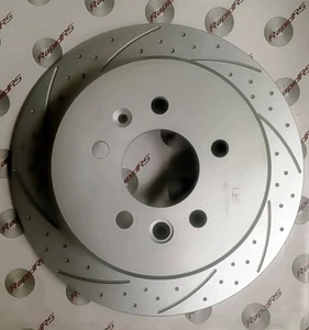 Ford Focus LS LT LV 1.6 2.0 DOHC & Diesel Disc Brake Rotors Slotted Front Pair - Picture 1 of 2