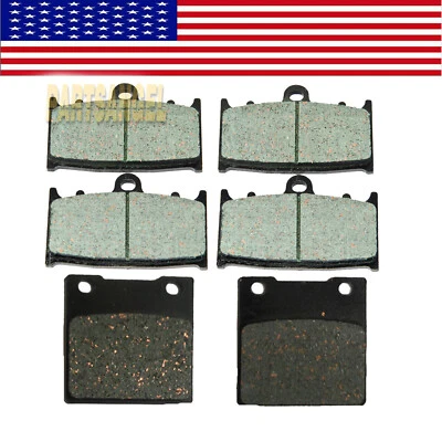 Front Rear Brake Pads For Suzuki GSXR GSX-R 750 2000 2001 2002 2003 - Image 1 of 4