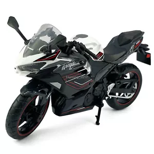 1:12 Kawasaki Ninja 400 Motorcycle Model Diecast Toys for Boys Gifts Kids Black - Picture 1 of 9