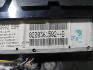 8200361582 multifunction screen for RENAULT LAGUNA II (BG0) AUTHENTIQUE 163415 - Imagen 1 de 3