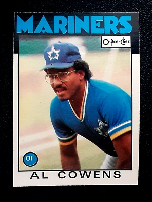 AL COWENS 1986 O-PEE-CHEE #92 NRMINT+        67001 - Image 1 of 2