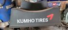 KUMHO TIRES DISPLAY STAND Advertising Adjustable Plastic Tire Rack Vintage