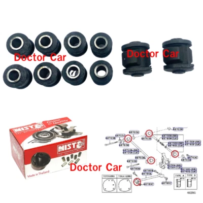 10 Rear Lateral Control Arm Rod Bushing Kit For 1998-2002 Toyota Corolla AE110 Foto 1 de 4
