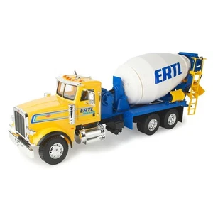 ERTL 1/16 Big Farm Yellow & Blue Peterbilt Model 367 Cement Mixer 47601 - Picture 1 of 11