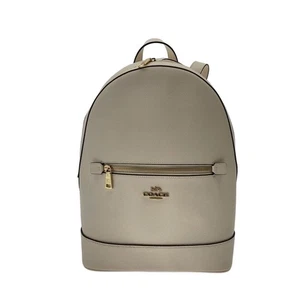 Coach Backpack Leather White C5680 - Picture 1 of 6