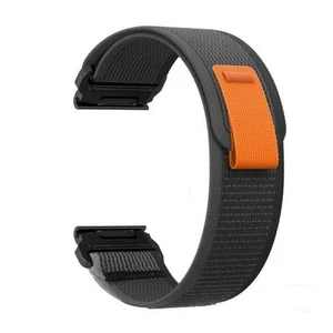 Compact Fit 26mm Nylon Strap for Garmin For Fenix 8/7X/6X/5X Easy to Use - Zdjęcie 1 z 16