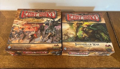 Runewars Revised Edition + Banners Of War Expansion Board Game - Image 1 of 4