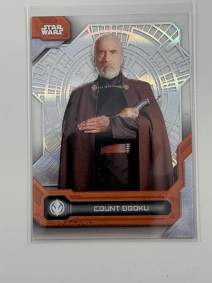 Topps Star Wars High Tek 2024 Count Dooku Star Wars Attack of Clones SP #25 - Image 1 of 3