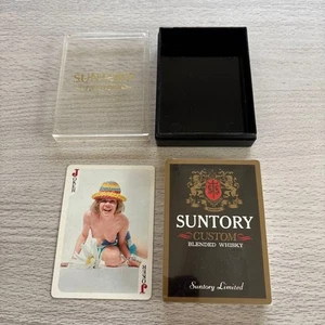 1970s Deck of Playing Cards - Suntory Whisky Custom - Sealed New from Japan - Bild 1 von 5