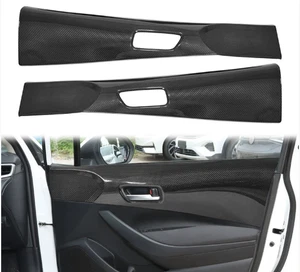 For 23-25 Toyota Corolla GR Dry Carbon Fiber Front Door Inner Handle Panel 2PCS - Picture 1 of 10