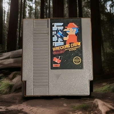Wrecking Crew Video NES (Nintendo NES, 1987) Cartridge Only Tested Works Great  - Image 1 of 3