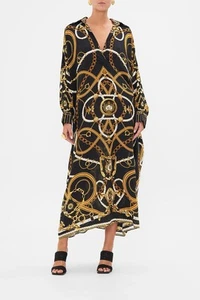CAMILLA Coast To Coast Wing Collar Kaftan RRP $769 - Picture 1 of 5