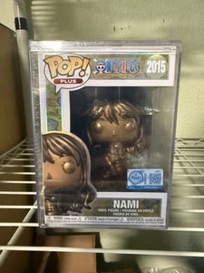 IN HAND Funko Pop! Plus Nami Bronze Statue New Sealed W/ Hard Plastic Protector! - Picture 1 of 6