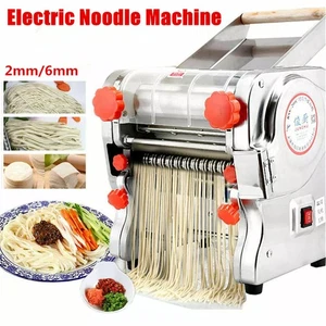 Electric Pasta Maker Machine Stainless Steel Noodle Press with 3mm/9mm Blade - Picture 1 of 9