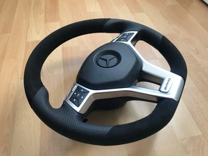 ORIGINAL LENKRAD AMG MERCEDES A B C E SL SLK GLK W172 W176 W212 W204 W218 W231 - Picture 1 of 17