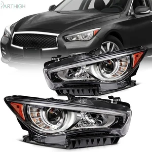 For Infiniti For Q50 2014-2022 Headlights Assembly w/LED DRL - Bild 1 von 40