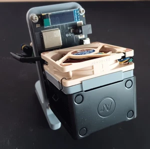 Bitaxe Supra 401 Bitcoin lottery miner + Argon Kühler + Noctua Fans - Bild 1 von 10
