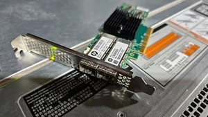 HP 546SFP+ Dual Port 10GB Network Card with Full Height Bracket Part # 779791-00 - Afbeelding 1 van 4