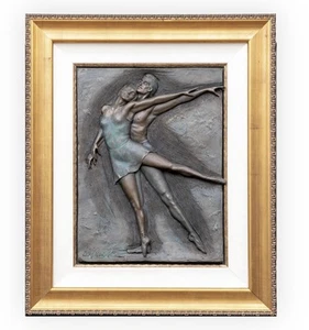 Escultura de bronce vinculada Bill Mack 'Unison' - Imagen 1 de 4