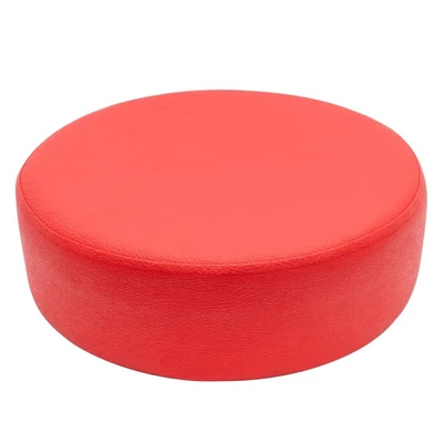 BAR STOOL REPLACEMENT FIRM HEAVY SEAT TOP 14" DIA 4" RED BAR FURNITURE - Image 1 of 4