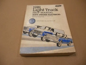 Original 1981 Ford Light Duty Truck Service Manual Genuine FoMoCo - Picture 1 of 10