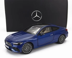 Norev MERCEDES BENZ CLE (C236) AMG 2023 SPECTRAL BLUE MET Dealer Ed 1/18 New! - Picture 1 of 6