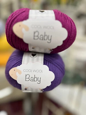 Lana Grossa CoolWool Baby, 100%Schurwolle Merino extrafein, 50g ca. 220m - Bild 1 von 3
