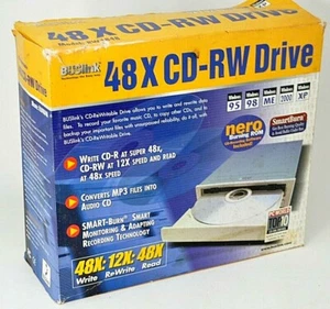 48X CD-RW Drive Model RW4848 Opened Box/Sealed Contents Write ReWrite Read - Picture 1 of 2