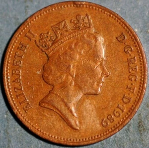 Great Britain 2 Pence 1989 KM# 936 - Picture 1 of 2
