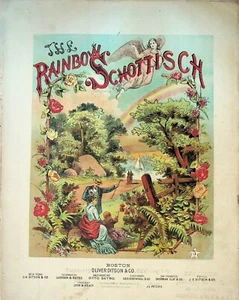 We Loved That Dear Old Flag Sheet Music 1891 Arthur Moore Edgar Sherwood - Picture 1 of 3