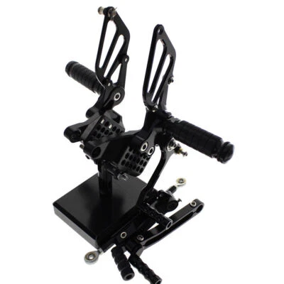 CNC Adjustable Rearset Foot pegs Rear set For Ducati 749 999 748 916 996 998 S R - Image 1 of 4
