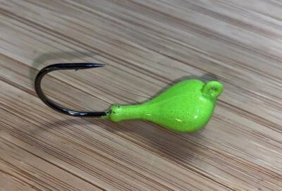 T&A JIGS 20 Gr Chartreuse Sparkie Boxing Glove Jig Heads SNAPPER BLACK NICKEL Hook Jigs