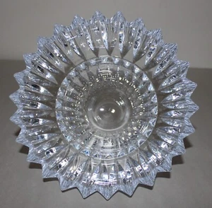 Vintage Mikasa Crystal Ice Palace 10" Centerpiece Crystal Bowl - Picture 1 of 10