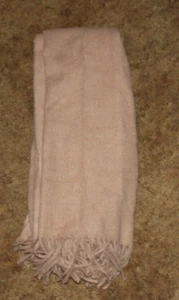 Womens Liz Claiborne NWOT caramel heather cashmere like oblong scarf - Picture 1 of 1