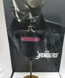 Hot Toys MMS169 Marvel Avengers 1/6 Nick Fury action Figure's T-shirt Only - Picture 1 of 3