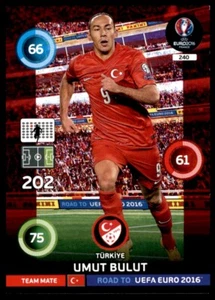 Panini Road to EURO 2016 Adrenalyn XL Umut Bulut Turkey No. 240 - Picture 1 of 2