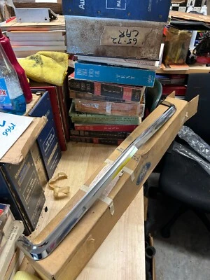 NOS 1975 1976 1977 1978 MERCURY BOBCAT HOOD MOULDING BEZEL D5YY-16856-A - Image 1 of 4