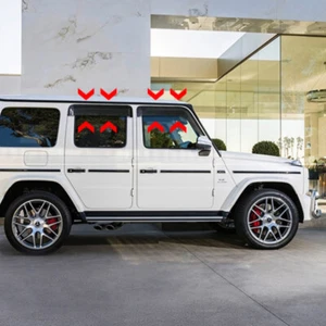 W464 G500 G63 rain baffle windows visor fit for G class 2018 + - Picture 1 of 5