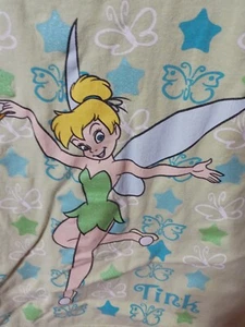 Disney Store Girls S(5/6) Light Green Long Sleeve Pullover Top W/Tinkerbell #20d - Picture 1 of 3