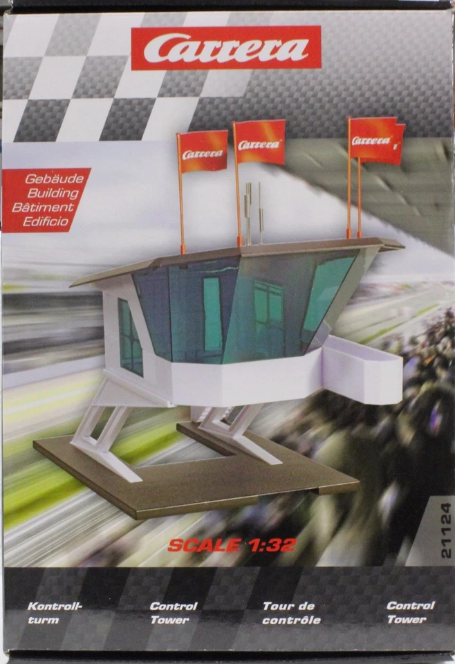 Carrera 21124 Race Control Tower 1/24 & 1/32 Slot Car Accessory - Image 1 of 1