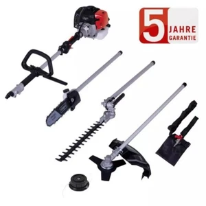Scheppach 4IN1 Benzin Motorsense MT33P mit Heckenschere Hochentaster Kettensäge - Bild 1 von 8